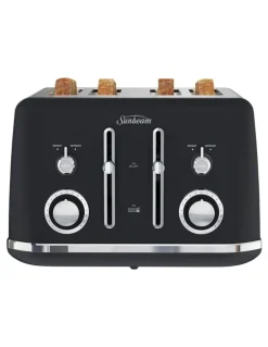 Sunbeam Alinea 4 Slice Toaster TA2740K in Black
