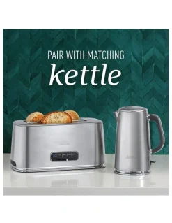 Sunbeam Arise Collection Inline 4 Slice Toaster TAM5003SS in Silver