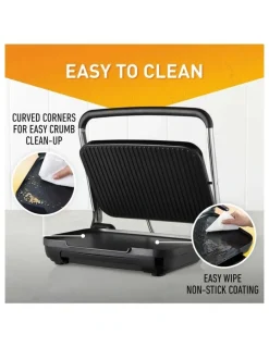 Sunbeam Cafe Style 6-Slice Sandwich Press and Contact Grill