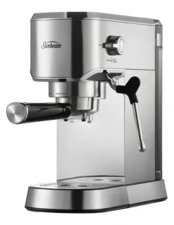 Sunbeam Compact Barista Espresso Coffee Machine in Stainless Steel