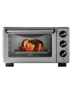 Sunbeam Convection Bake and Grill Compact Oven COM3500SS in Silver