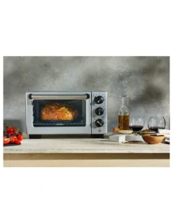 Sunbeam Convection Bake and Grill Compact Oven COM3500SS in Silver