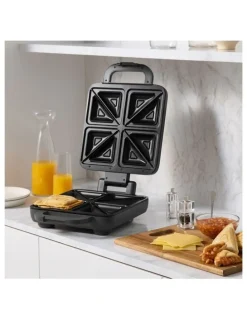 Sunbeam Express Melt Toastie Maker 4 Slice GRP4000SV
