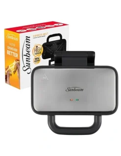 Sunbeam Express Melt Toastie Maker 2 Slice GRP2000SV