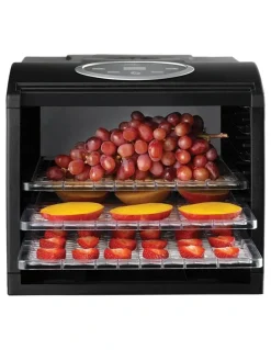 Sunbeam Food Lab Electronic Dehydrator in Black DT6000