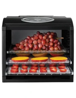 Sunbeam Food Lab Electronic Dehydrator in Black DT6000