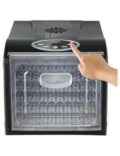 Sunbeam Food Lab Electronic Dehydrator in Black DT6000