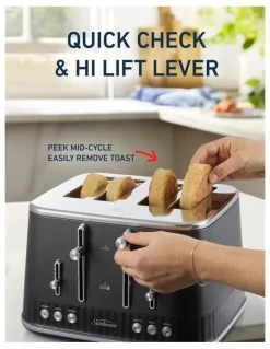 Sunbeam French Riviera 4 Slice TAM8104GR Toaster
