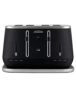 Sunbeam Kyoto City Collection 4 Slice Toaster TAM8004BK