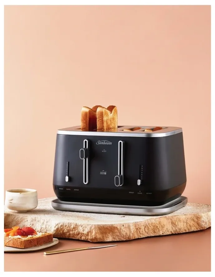 Sunbeam Kyoto City Collection 4 Slice Toaster TAM8004BK