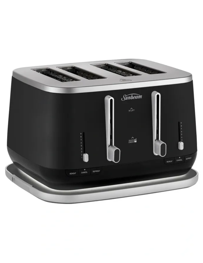 Sunbeam Kyoto City Collection 4 Slice Toaster TAM8004BK