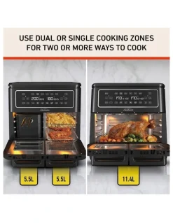 Sunbeam Multizone Airfryer Oven AFP6000BK