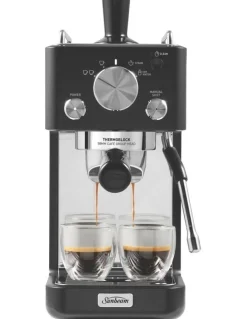 Sunbeam Origins Slimline Espresso Machine in Black