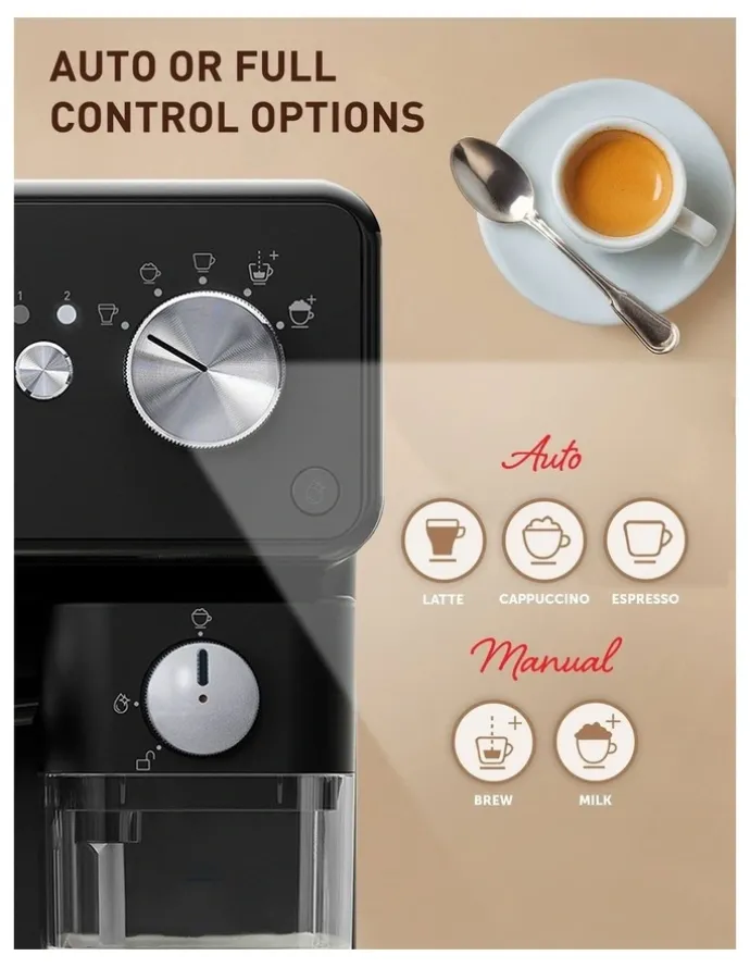 Sunbeam Prima Latte Espresso Machine EMP5100BK