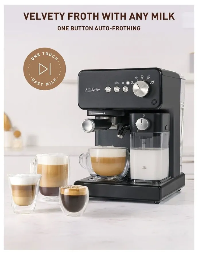 Sunbeam Prima Latte Espresso Machine EMP5100BK