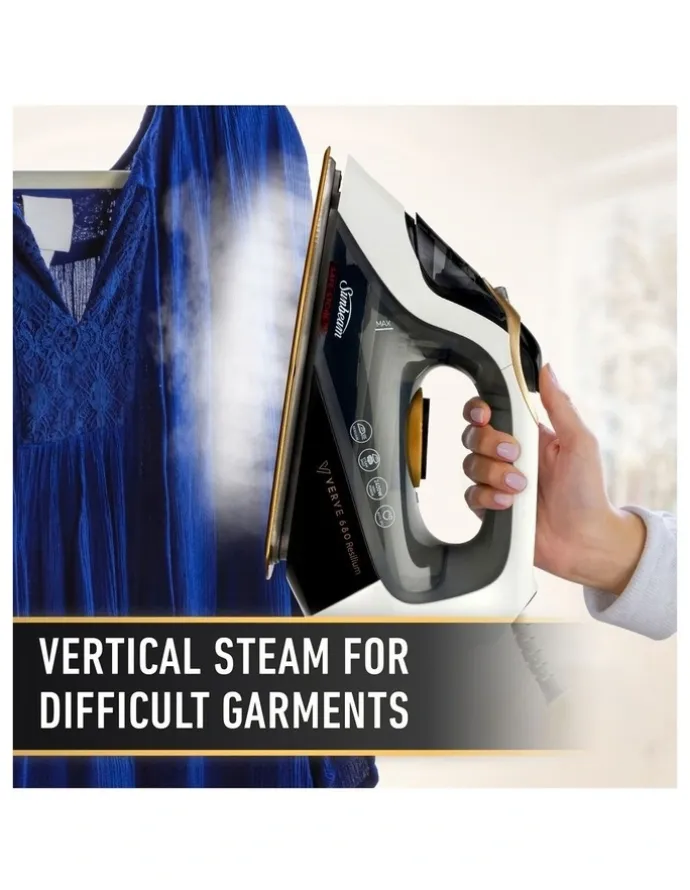 Sunbeam Resilium Steam Iron Verve 680 in White