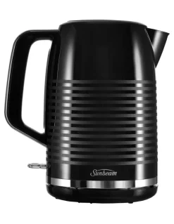 Sunbeam Rise and Shine Collection Kettle and Toaster Set Pack Up in Black