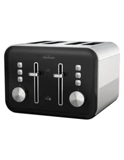 Sunbeam Simply Shine 4 Slice Toaster TAP4004BK