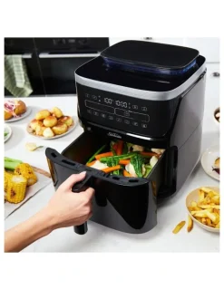 Sunbeam SteamFry Air Fryer Steam 7L AFP4600BK in Black