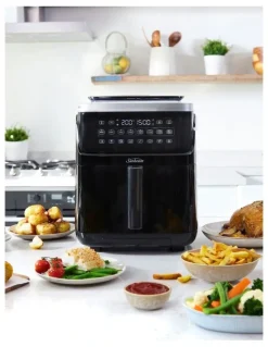 Sunbeam SteamFry Air Fryer Steam 7L AFP4600BK in Black