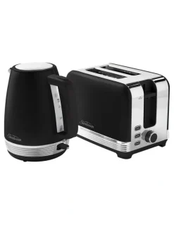 Sunbeam The Chic Collection Breakfast Set Kettle & Toaster in Black PUM3510BK