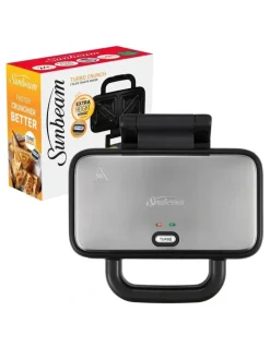 Sunbeam Turbo Crunch Toaster Maker 2 Slice GRM2100SS