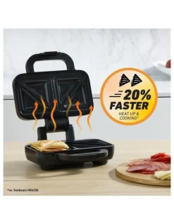 Sunbeam Turbo Crunch Toaster Maker 2 Slice GRM2100SS