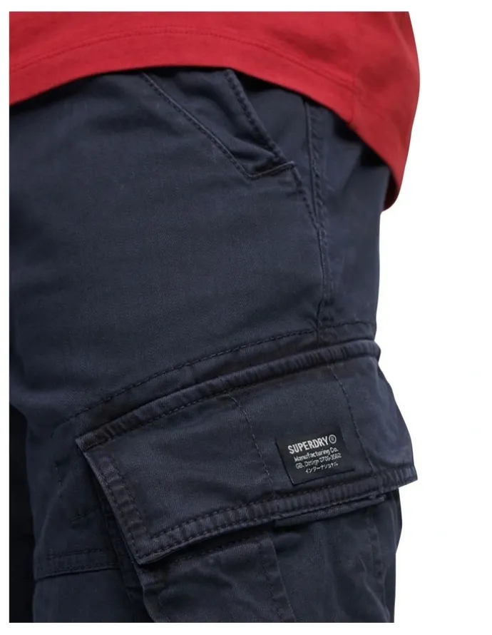 Superdry Core Cargo Pant in Eclipse Navy