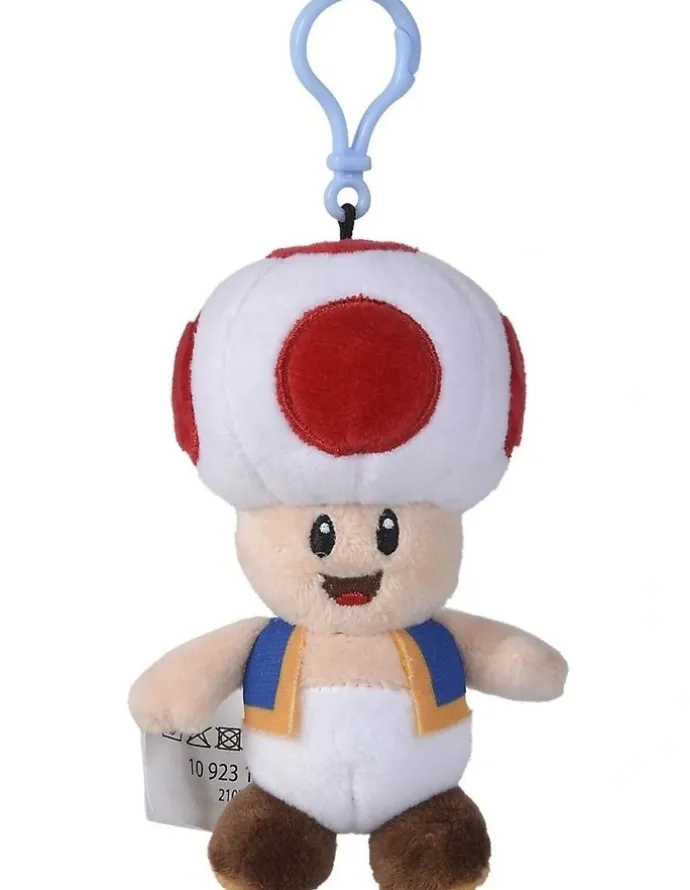 Super Mario Keyrings 4 in Multi