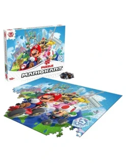Super Mario Mariokart Around the World 1000 Piece Puzzle