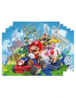 Super Mario Mariokart Around the World 1000 Piece Puzzle