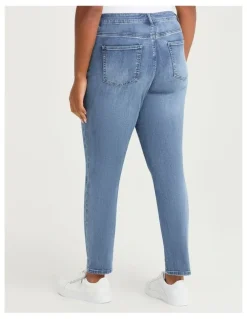 Taking Shape Cotton Skinny Fit Jean Eden Blue Denim