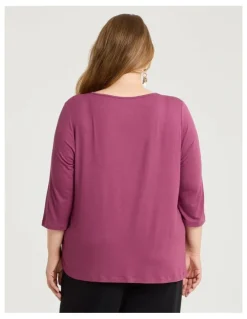 Taking Shape Emmy Long Sleeve T-shirt Musk Rose