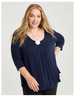 Taking Shape Emmy Long Sleeve T-shirt Navy