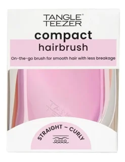 Tangle Teezer Compact Styler in Holographic Pink