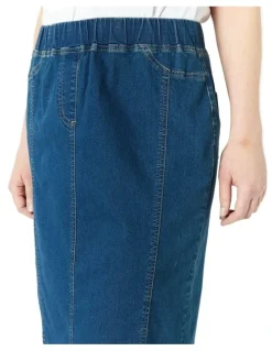 The Ark Clothing Co. Dayna Skirt in Blue