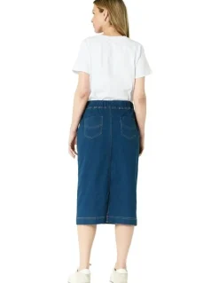 The Ark Clothing Co. Dayna Skirt in Blue