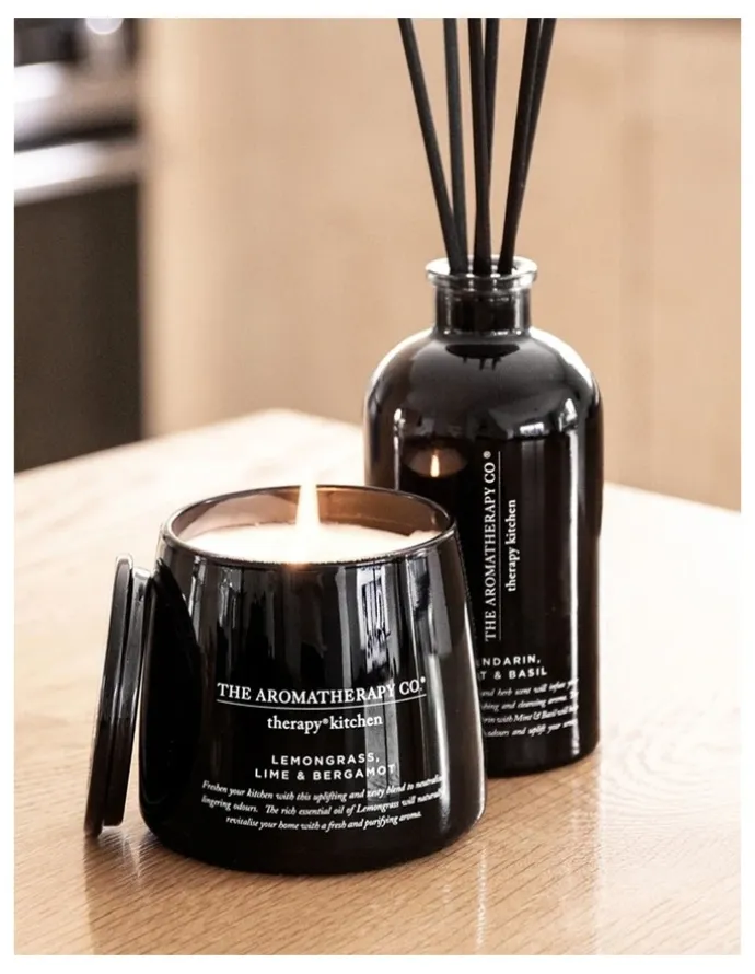 The Aromatherapy Company Therapy Kitchen Lemongrass Lime and Bergamot Diffuser Refill