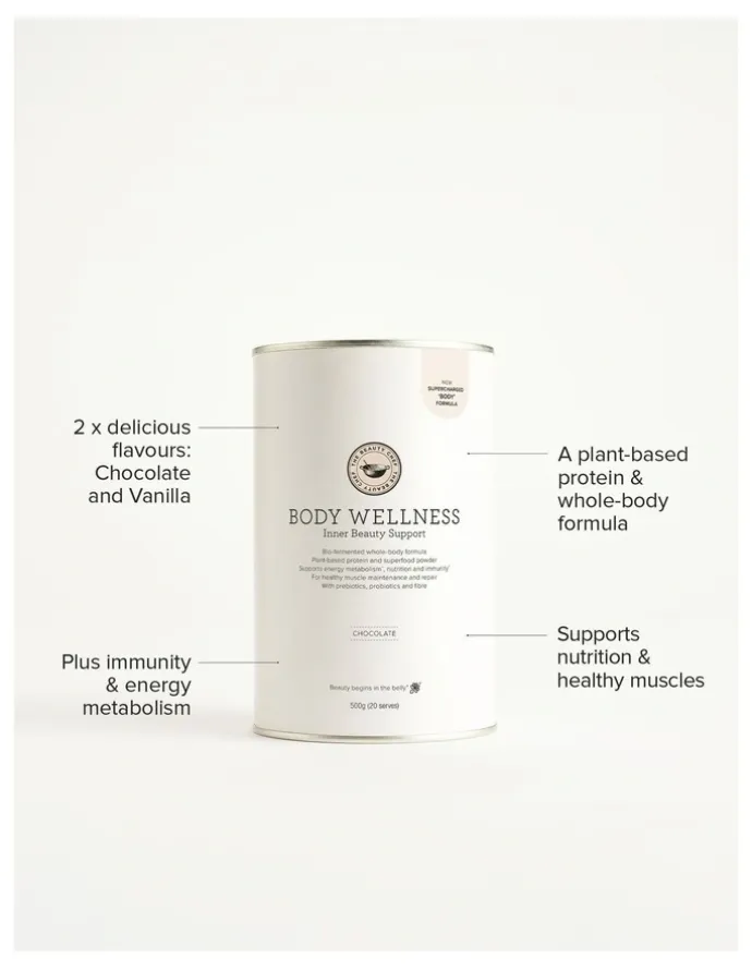 The Beauty Chef Body Wellness Inner Beauty Support Chocolate Protein Powder 500g