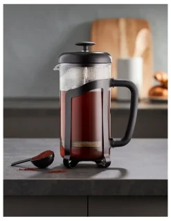 The Cooks Collective Coffee Press with Scoop 1000ml in Black