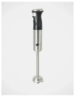 The Cooks Collective Immersion Stick Mixer Set in Silver CSMS371