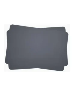 The Cooks Collective Silicone Baking Mats 45x30cm Set Of 2 in Grey