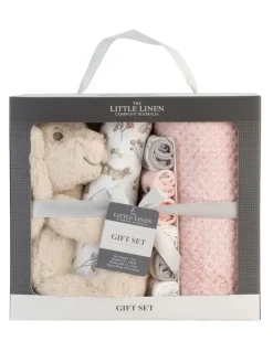 The Little Linen Company Boxed Gift Set Harvest Bunny