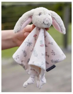 The Little Linen Company Lovie Comforter Harvest Bunny