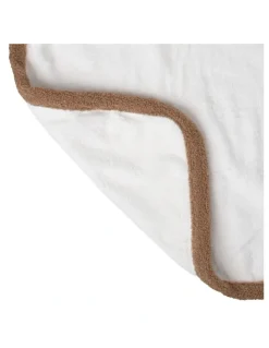 The Little Linen Company Plush Hooded Towel in Bushland Bear