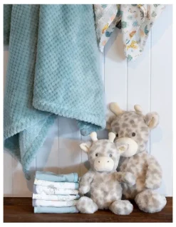 The Little Linen Company Plush Toy & Washers Savanna Giraffe
