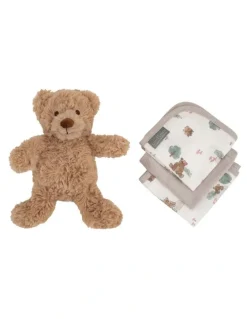 The Little Linen Company Plush Toy And Washers