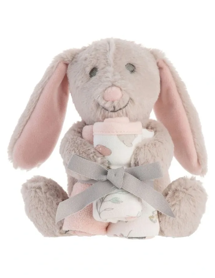The Little Linen Company Plush Toy & Washers Harvest Bunny