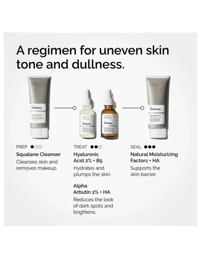 The Ordinary Alpha Arbutin 2% Hyaluronic Acid for Brightening and Dark Spots 30ml