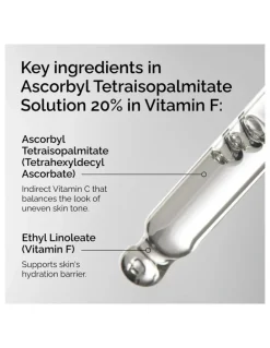 The Ordinary Ascorbyl Tetraisopalmitate Solution 20% in Vitamin F Serum for Hydration and Brightening 30ml